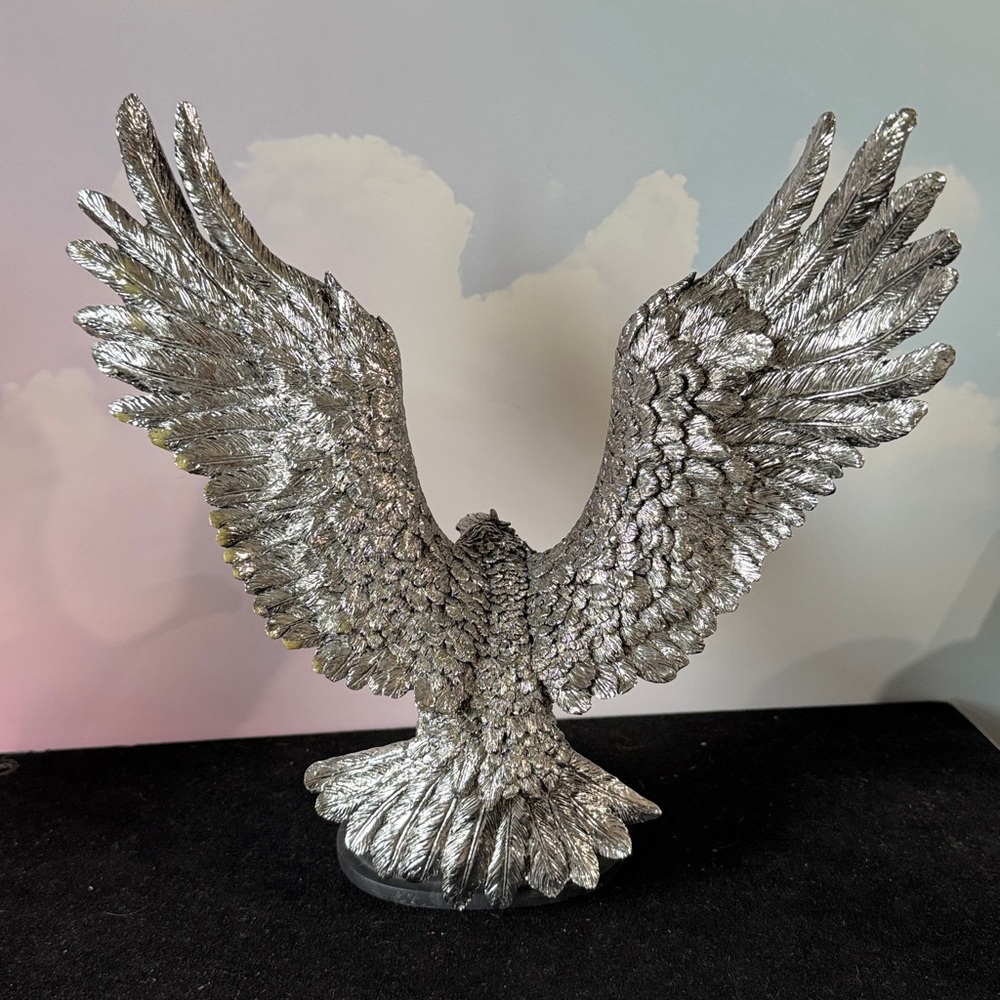 🔥Bradford Exchange Eagle Figurine #A3992 "Live to Ride" Ride Hard Live - Picture 7 of 15